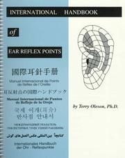 Cover of: International Handbook of Ear Reflex Points: Happy Honnika