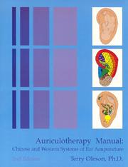 Auriculotherapy manual by Terry Oleson