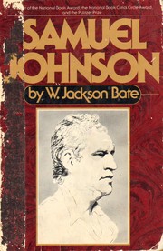 Cover of: Samuel Johnson by Walter Jackson Bate
