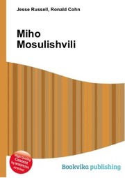 Cover of: Miho Mosulishvili