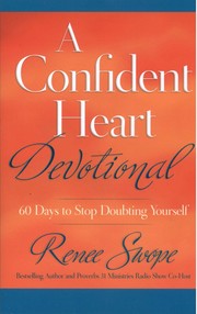 Cover of: A Confident Heart Devotional: 60 Days to Stop Doubting Yourself