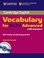 Cover of: CAMBRIDGE VOCABULARY FOR IELTS ADVANCED WITH ANSWERS