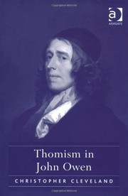 Thomism in John Owen by Christopher Cleveland
