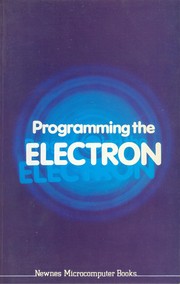 Cover of: Programming the Electron by John D. Ferguson ... (et al.).