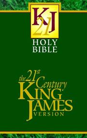 Cover of: Holy Bible: 21st Century King James Version (KJ21): Volume One