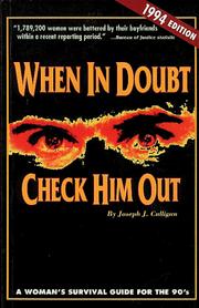 When in doubt, check him out by Joseph J. Culligan