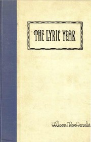 The Lyric Year by Wilson MacDonald