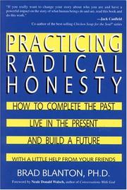 Cover of: Practicing Radical Honesty by Brad Blanton