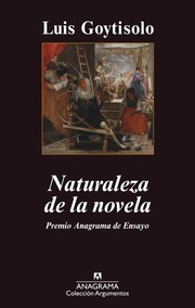 Cover of: Naturaleza de la novela