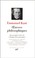Cover of: Oeuvres philosophiques, tome 1