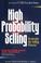 Cover of: High probability selling