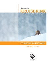 Stubborn Variations (for 2 guitars) by Annette Kruisbrink