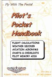 Cover of: Pilot's Pocket Handbook by 