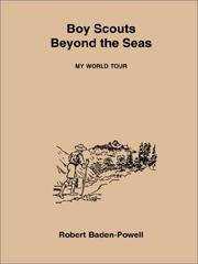 Cover of: Boy Scouts Beyond the Seas - My World Tour by Robert Baden-Powell