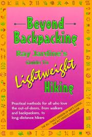 Beyond Backpacking by Ray Jardine