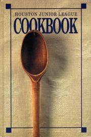 Cover of: Houston Junior League cook book