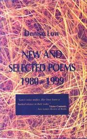 Cover of: New and Selected Poems 1980-1999