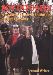 Cover of: Boy into Man: A Fathers' Guide to Initiation of Teenage Sons