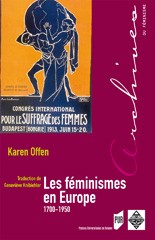 Cover of: Les féminismes en Europe, 1700-1950