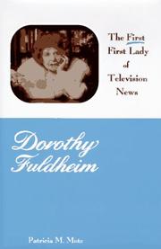 Cover of: Dorothy Fuldheim by Patricia M. Mote