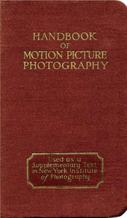 Cover of: Handbook of Motion Picture Photography by 