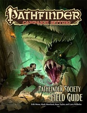 Cover of: Pathfinder Society Field Guide