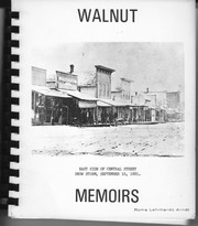 Cover of: Walnut Memoirs: a history of Walnut, Iowa