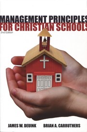 Cover of: Management principles for Christian schools