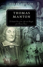 Thomas Manton by Derek Cooper