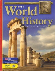 Cover of: Holt World History: the human journey