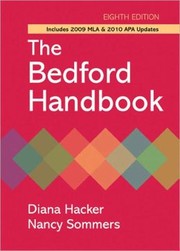 Cover of: The Bedford Handbook with 2009 MLA and 2010 APA Updates / Edition 8 by 