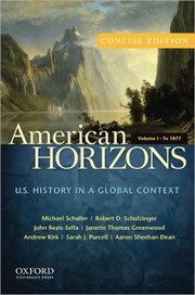 American Horizons, Concise