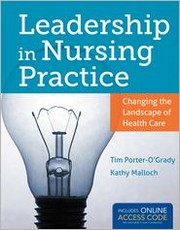 Cover of: Leadership In Nursing Practice