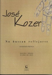 Cover of: No buscan reflejarse: antología poética