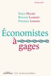 Cover of: Economistes à gages by 
