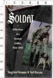 Cover of: Soldat by Siegfried Knappe