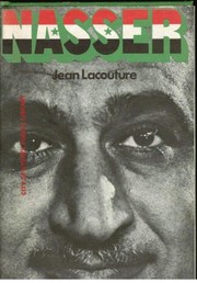 Cover of: Nasser by Jean Lacouture