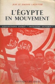 Cover of: L' Égypte en mouvement