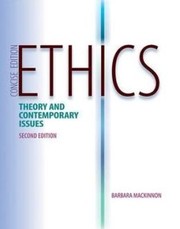 Cover of: Ethics: Theory and Contemporary Issues, Concise Edition / Edition 2