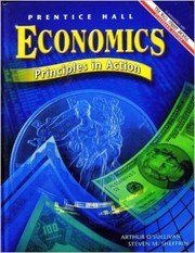 Cover of: Economics: Principles in Action