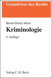 Kriminologie cover