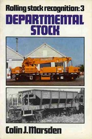 Cover of: Departmental stock by Colin J. Marsden