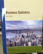 Cover of: Business Statistics UMASS Boston Custom Edition