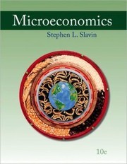 Cover of: Microeconomics / Edition 10