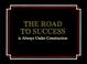 Cover of: The Road to Success Is Always Under Construction