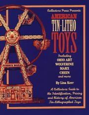 Cover of: American Tin-Litho Toys | Lisa Kerr