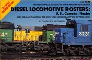Cover of: Diesel locomotive rosters by Charles W. McDonald