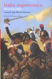 Cover of: Italia napoleonica: dizionario critico