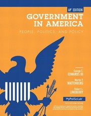 Cover of: Government in America: people, politics, and policy