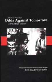 Cover of: Odds against tomorrow: the critical edition